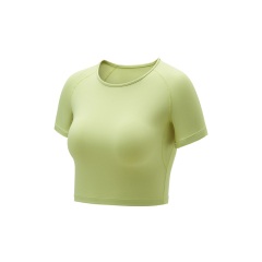Women's tight-fitting short sleeves
