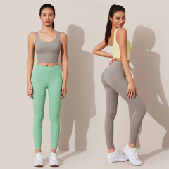 Bella Custom Low Neck Sports Tank – High Elasticity, Minimalist Comfort