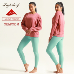 Women's Crewneck Lightweight Long Sleeve Workout Tops