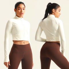 Long-sleeve Jacket Activewar Running Outdoor Quick Dry Soft Breathable Light Weight