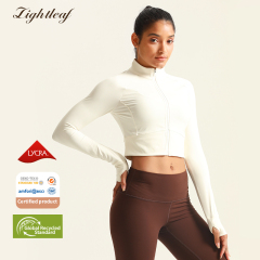 Long-sleeve Jacket Activewar Running Outdoor Quick Dry Soft Breathable Light Weight