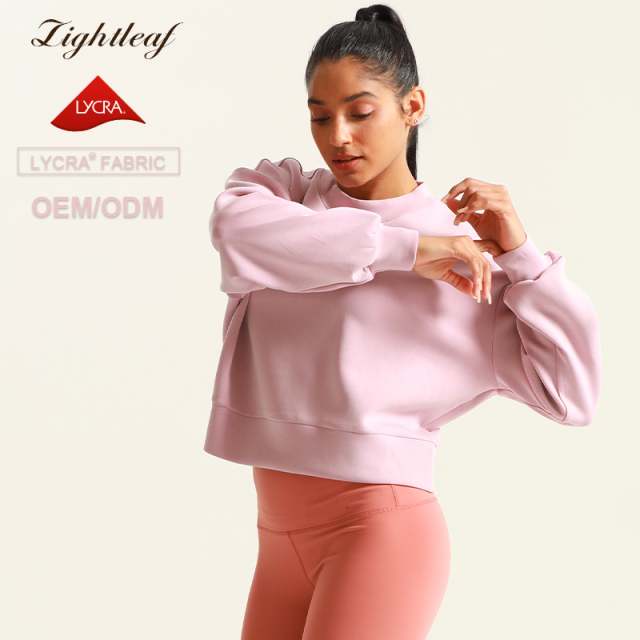 Women's Sweatshirts Long Sleeve Cropped Pullover Tops