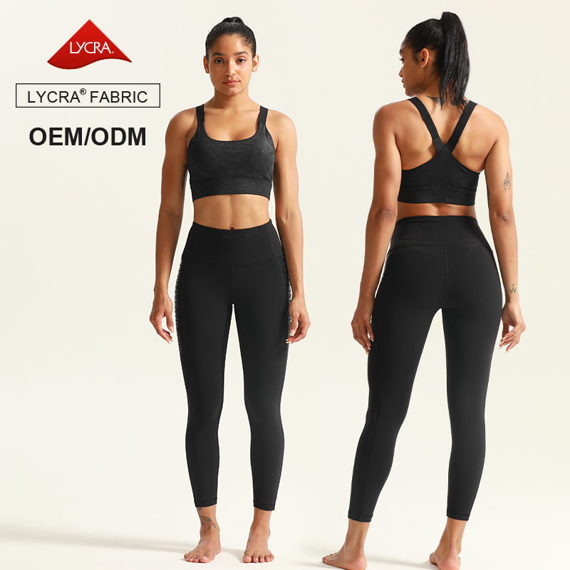 Women's High Waist Yoga Leggings Active Gym Wear