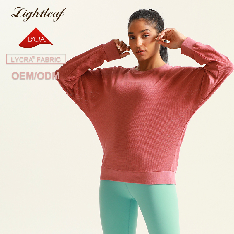 Women's Crewneck Lightweight Long Sleeve Workout Tops