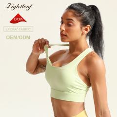 Bella Customizable Laser Bonded Gym Sports Bra – Breathable
