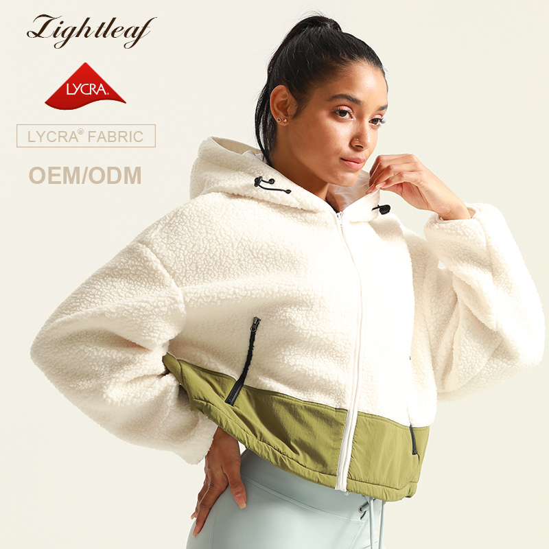 OEM&ODM Warm Fleece Jacket Activewear Running Outdoor Lifestyle Custom Women Kid Breathable
