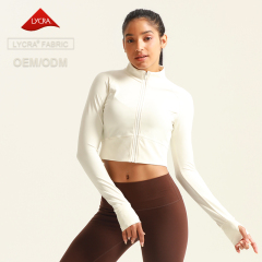 Long-sleeve Jacket Activewar Running Outdoor Quick Dry Soft Breathable Light Weight