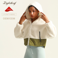 OEM&ODM Warm Fleece Jacket Activewear Running Outdoor Lifestyle Custom Women Kid Breathable