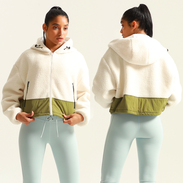 OEM&ODM Warm Fleece Jacket Activewear Running Outdoor Lifestyle Custom Women Kid Breathable