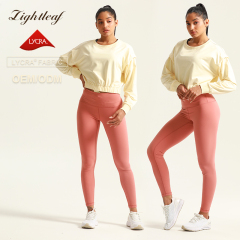 Womens Crew Neck Sports Pullover Sweatshirts