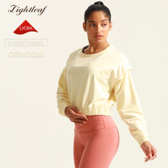 Womens Crew Neck Sports Pullover Sweatshirts