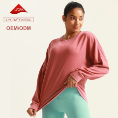 Women's Crewneck Lightweight Long Sleeve Workout Tops