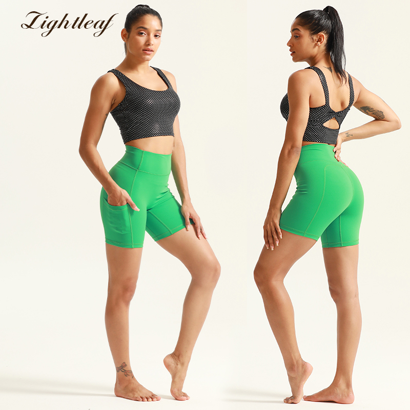 Women's V Neck Spaghetti Strap Bra & Shorts Set