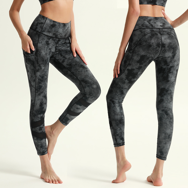 Laser Digital Print Bra+Legging Sets Gym Yoga Customized Women's Sports Wear
