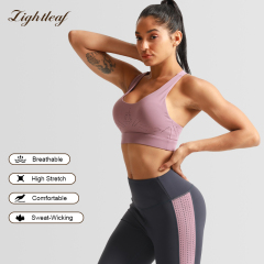 Laser Digital Print Bra+Legging Sets Gym Yoga Customized Women's Sports Wear