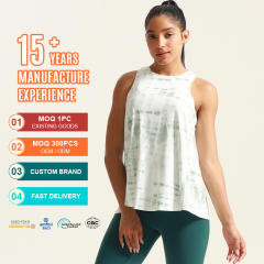 Women's open-back knotted quick-drying Tank Top