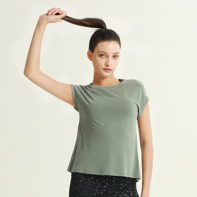 Women's Short Sleeve Crew Neck Quick-dry T-shirts