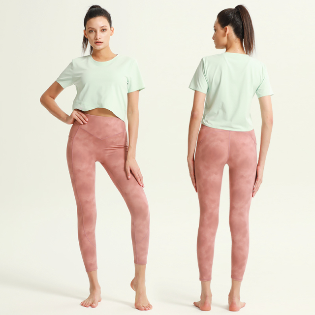 Women's Workout Activewear Short Sleeve Sport T-Shirt