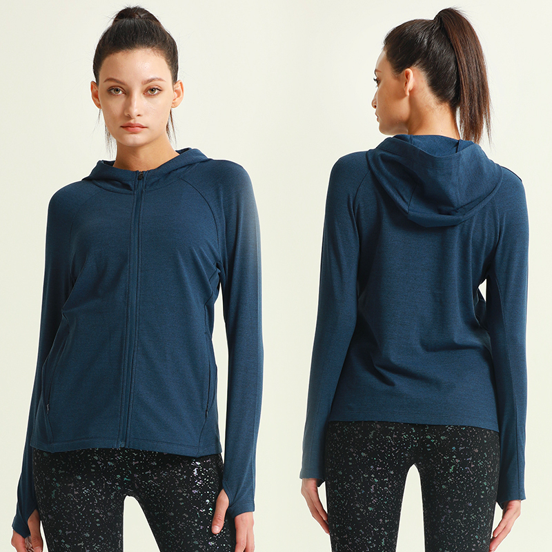 OEM&ODM  Seamless Bonded Activewar Running Outdoor Jacket