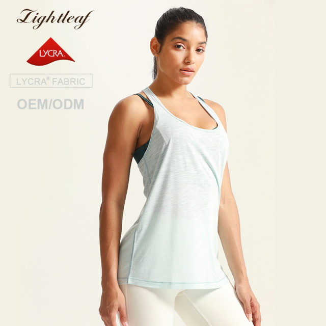 Women's open-back knotted quick-drying Tank Top