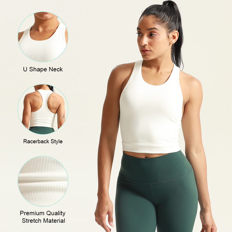 Custom women's fashion quick-drying lightweight sports tank top