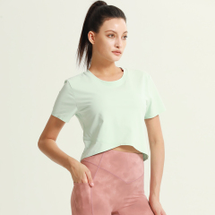 Women's Workout Activewear Short Sleeve Sport T-Shirt