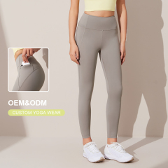 Women's High Waist Yoga Legging With Pocket
