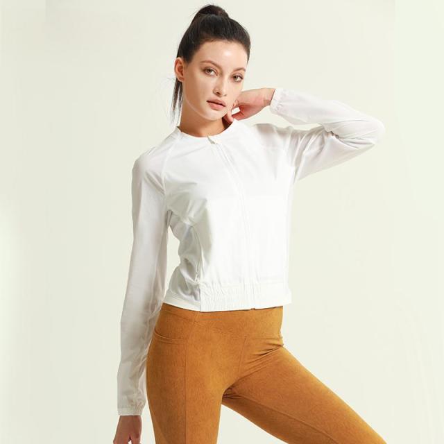 OEM&ODM Women Jacket Activewar Running Outdoor Cycling