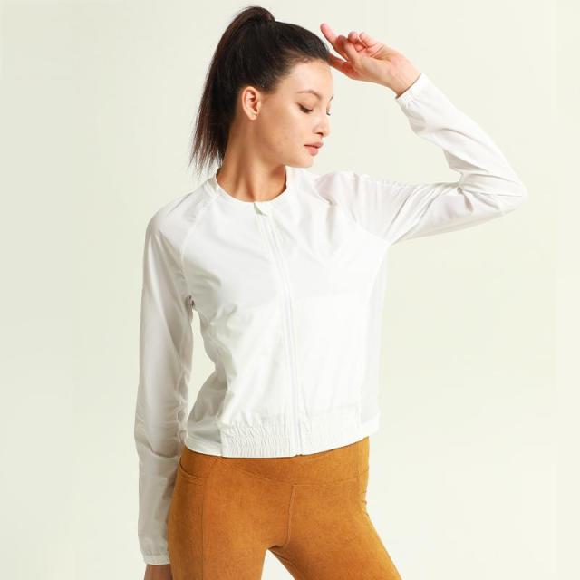 OEM&ODM Women Jacket Activewar Running Outdoor Cycling