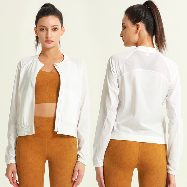 OEM&ODM Women Jacket Activewar Running Outdoor Cycling