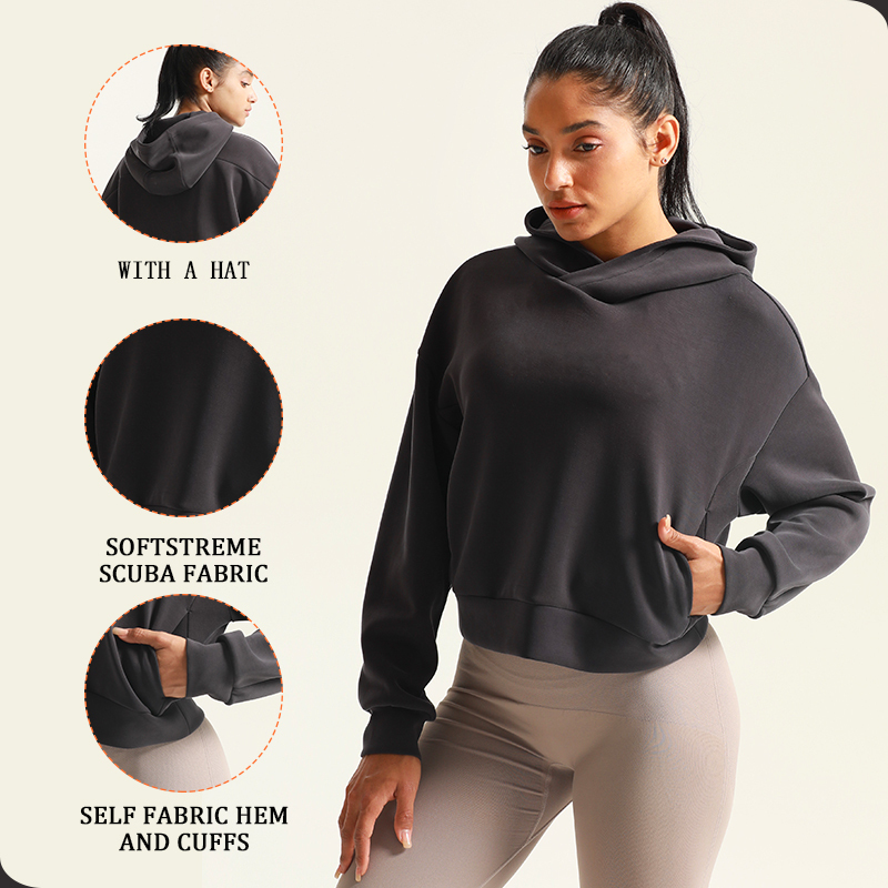 Custom Women's Sports Pullover Hoodies