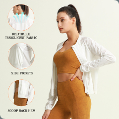 OEM&ODM Women Jacket Activewar Running Outdoor Cycling