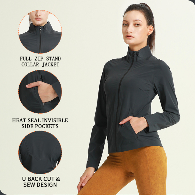 Women's Slim Fit Sports Long Sleeve