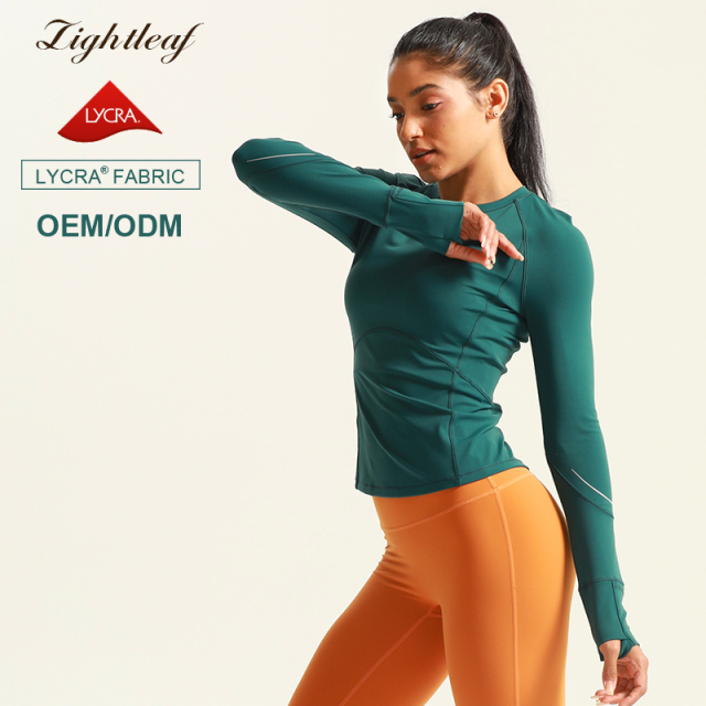 Women's Fitness Sports Long Sleeve T-shirts