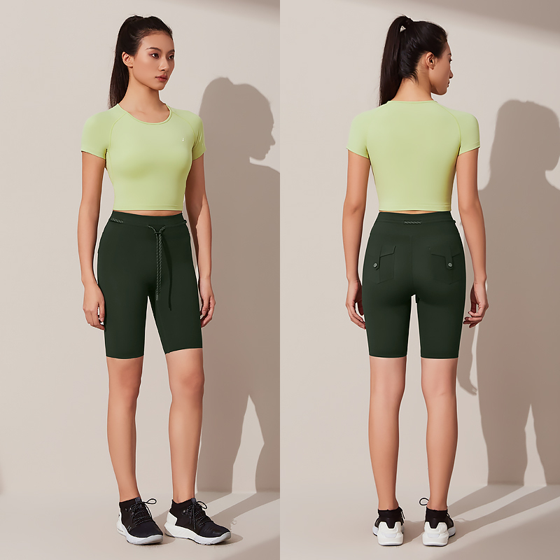 Women's Hight Waist Comfort Fitness Shorts