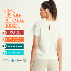 Women's Crew Neck Short Sleeve Sport T-Shirt