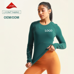 Women's Fitness Sports Long Sleeve T-shirts