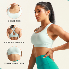 Women's Crew Neck Workout Long Sleeve Workout Shirts With Thumb Hole