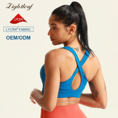 Laser Cut Women's Breathable Yoga Bonded Bra Legging Sets Sportswear