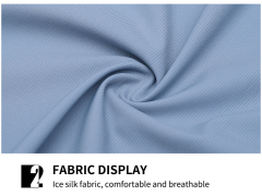 Men Short Sleeve Ice Silk Golf Polo Shirt