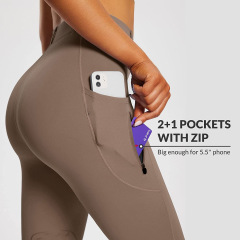 Women Horse Riding Compression Breeches Equestrian Leggings