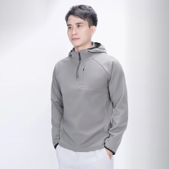 Men's Half-zip Long Sleeve Hoodies Sweatshirts