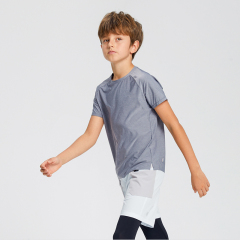 Lightweight Short Sleeve T-Shirts for Active Kids