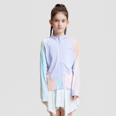 Breathable Sun-Proof Hoodie Jacket for Active Children