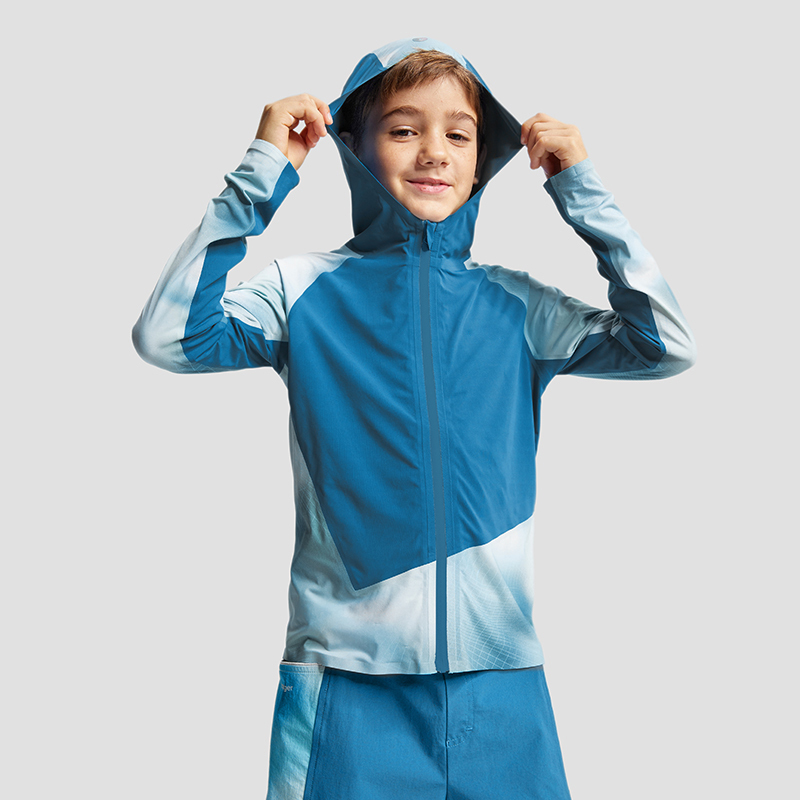 Ice-Skin Children's UV-Blocking Sports Hoodie Jacket