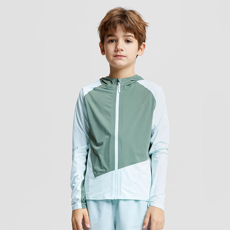 Breathable Sun-Proof Hoodie for Kids' Outdoor Sports