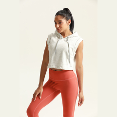 Custom Women Workout Sleeveless Gym Tank Tops Hoodies