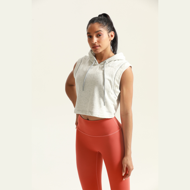 women sleeveless tank tops hoodies