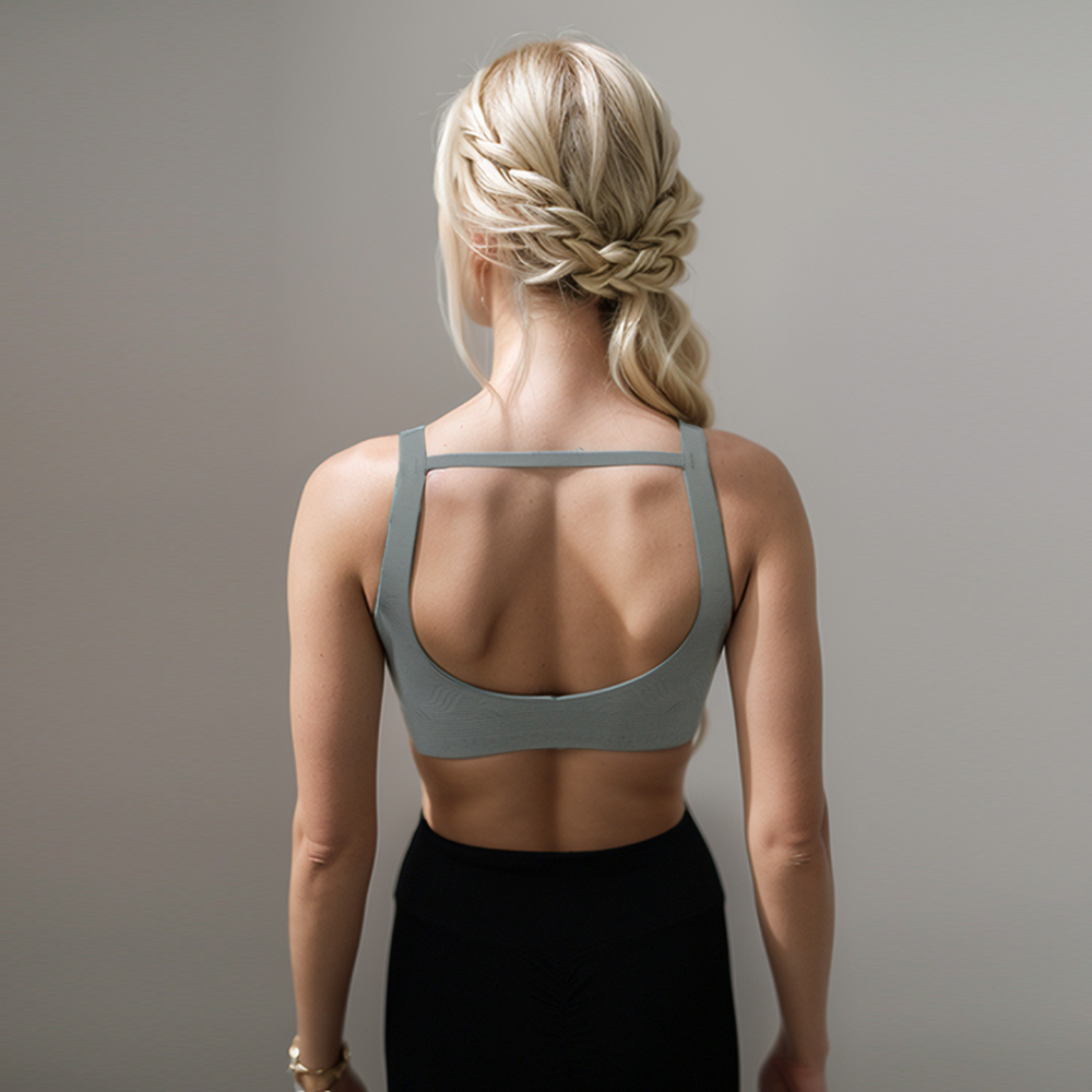 Custom Bonded Seamless Sports Yoga Bra