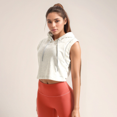 Custom Women Workout Sleeveless Gym Tank Tops Hoodies